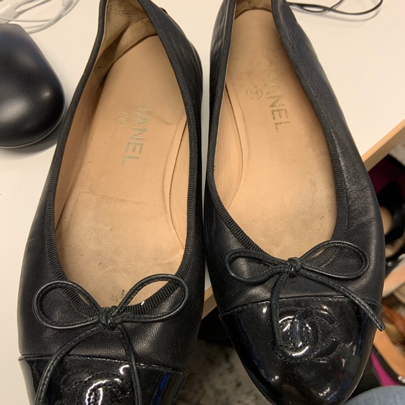 CHANEL, Shoes, Chanel Ballet Flats